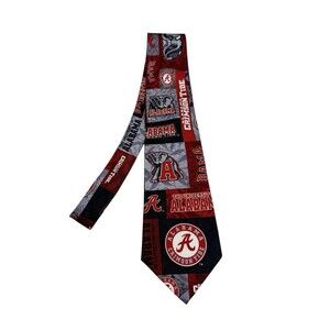 Eagles Wings Alabama Crimson Tide Neck Tie NEW